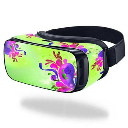 MightySkins SAGEVR-Pastel Flourish Skin for Samsung Gear VR Original Cover Wrap Sticker - Pastel Flourishes