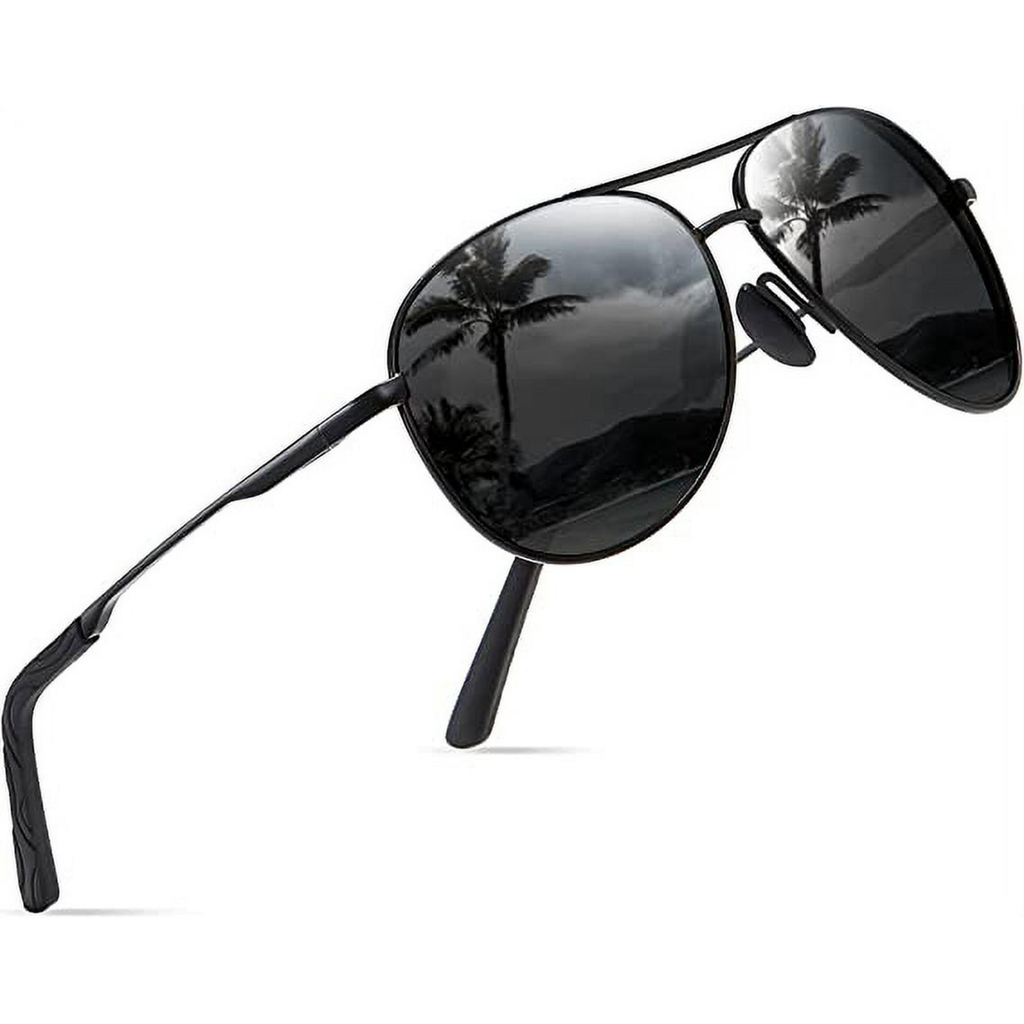 Junsice Men s Pilot Sunglasses Polarized Sunglasses For Men And Women Protection Classic Style Ultralight Glasses Anti Glare Lenses Driving Fishing Sp