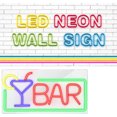 thumbnail image 2 of 1pc Neon LED Bar Neon Letter Wall Art Light Sign USB Neon Lamp for Bar Club Party Deco Gift Party Decoration, 2 of 3