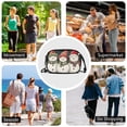 thumbnail image 7 of FORMRS Mini Crossbody Bag for Women Adjustable Shoulder Rope Travel Casual Phone Purse, Red Snowmen, 7 of 7
