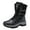 Black, variant on Gubotare Snow Boots for Men Wide Men's Winter Boots Outdoor Anti-Slip Lightweight Ankle Boot (A,8.5)