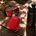 thumbnail image 3 of Gray Cycling Bluetooth Speaker, Bike Handlebar Mount, Wireless Motorcycle Audio, Portable Rechargeable Design, 4X3X2 Inch Compact Unit with Fabric Exterior, Easy Volume and Music, 3 of 4