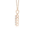 thumbnail image 2 of ANGARA IGI Certified Lab Grown 1 Ct Diamond Pendant for Women in 14K Rose Gold (Size-4.1mm| Color-F-G| Clarity-VS) | April Birthstone, Anniversary, Jewelry Gift for Women | Lab-Grown Diamond Necklace, 2 of 7