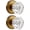 Antique Brass-Dummy, variant on Antique Brass Door Knobs Crystal Door Knob Dummy Door Knobs Glass Interior Dummy Handle Single Sided Decorative 2 Pack
