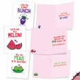 thumbnail image 4 of 10 All Occasion Blank Note Cards Assorted (4 x 5.12 Inch) - Romantic Yummy Puns M5659OCB-B1x10, 4 of 6