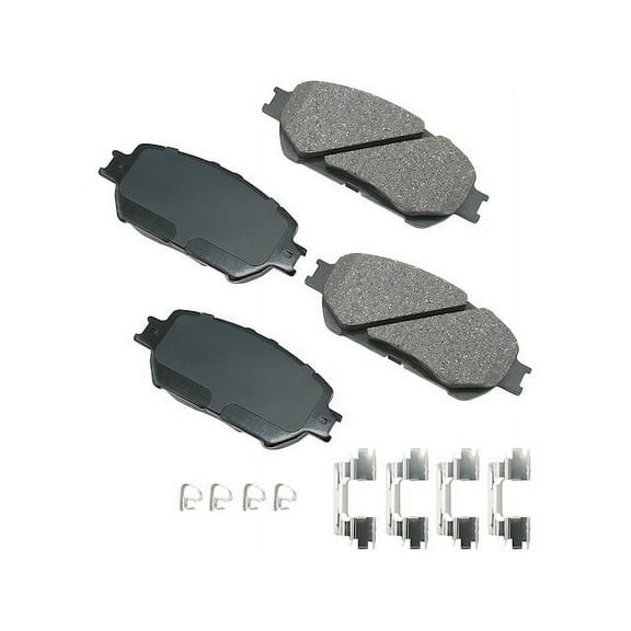 Front Brake Pad Set - Compatible with 2002 - 2006 Toyota Camry 2003 2004 2005