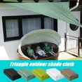 thumbnail image 5 of COMTOA Voile d'Ombrage Imperméable Triangle anti-UV pour Jardin Terrasse Activités Extérieures, 5 of 5