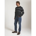 thumbnail image 3 of Chaps Men’s and Big Men’s Striped Crewneck Sweater, Sizes S-2XL, 3 of 7