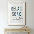 thumbnail image 6 of Relax Soak Unwind - Premium Framed Print - Distressed Barnwood Frame - Ready to Hang, 6 of 8