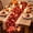 D, variant on YingYouFu 3PC Thanksgiving Fall Fake Garland for Home Autumn Harvest Decorations|Autumn Artificial Berry Pumpkin Maple Leaf Garland Decor for Fireplace Table Front Door Holiday Party Decorations