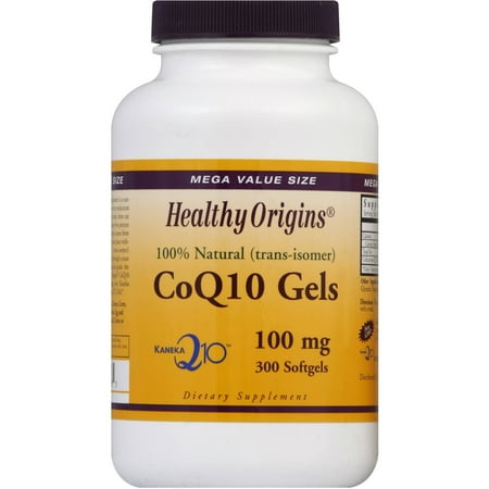 Healthy Origins CoQ10 Gels, 100 mg, Softgels, Mega Value Size, 300 CT