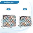 thumbnail image 4 of FORMRS 15-15.6 inch Laptop Sleeve Case Soft Carrying Quilted Computer Bag Cover, Colorful Art Pattern, 4 of 7