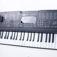 thumbnail image 2 of Manufacturer Direct 61-Key Electronic Piano for Kids 4-6, Multifunctional Music Toy with Microphone & Steel Piano Sounds, Child-Friendly Design, Export-Quality Musical Instrument (MQ-6160 Black +, 2 of 5