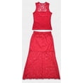 thumbnail image 2 of Conjunto de encaje con forro Rojo CH / MD, 2 of 2