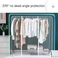 thumbnail image 6 of Jumbo Clothes Cover with zipper Stereoscopic Transparent Garment Outer Panding Dress Coat Wardrobe Rack Storage Large Big Cover, 6 of 9