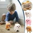 thumbnail image 2 of Aodebiao Simulation Puppy Toy Dog Realistic Walking Barking Pet Interactive Plush Animal Educational Fun Gift for Toddlers Battery Operated, 2 of 2