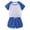 Blue, variant on MHZLDYZ 6T Girls Clothes Kids Infant Child Toddler Baby Boys Girls Long Sleeve Cute Sweatshirt Pullover Tops Patchwork Trousers Pants Outfit Set 2Pcs Clothes Girls Clothes Size 7 (Hot Pink,110)