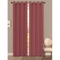 thumbnail image 6 of Primavera Semi-Sheer Crushed Microfiber 55 x 84 in. Grommet Curtain Panel, 6 of 7