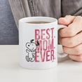 thumbnail image 4 of CafePress - Snoopy Best Mom Ever Mug - 11 oz Ceramic Mug - Novelty Coffee Tea Cup, 4 of 4