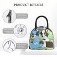 thumbnail image 4 of Masiiu Bluey Print Lunch Bag Large Capacity, Insulated Lunch Bag for Work, School, Picnic-One Size, 4 of 6