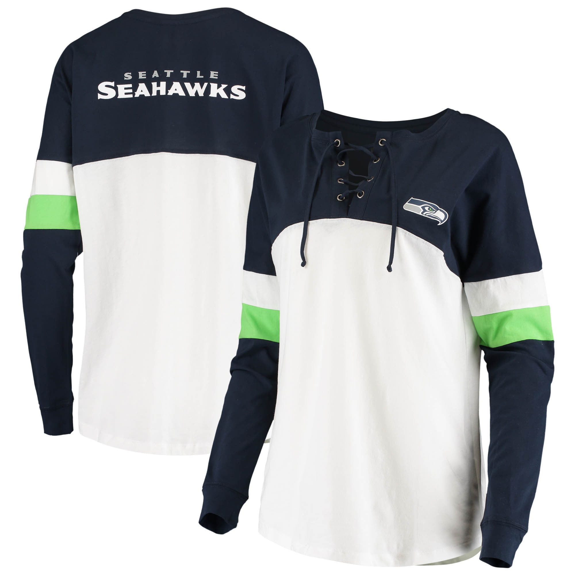 Seattle Redhawks New Agenda NCAA Women's V Neck Short Sleeve T-Shirt 