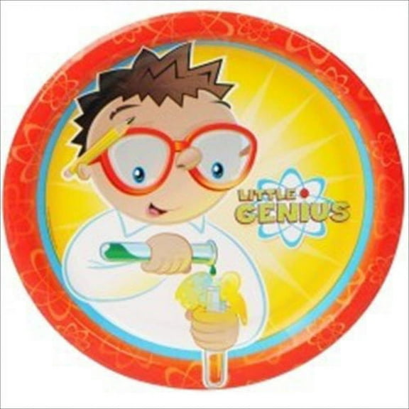 Little Genius Large Paper Plates (8ct)