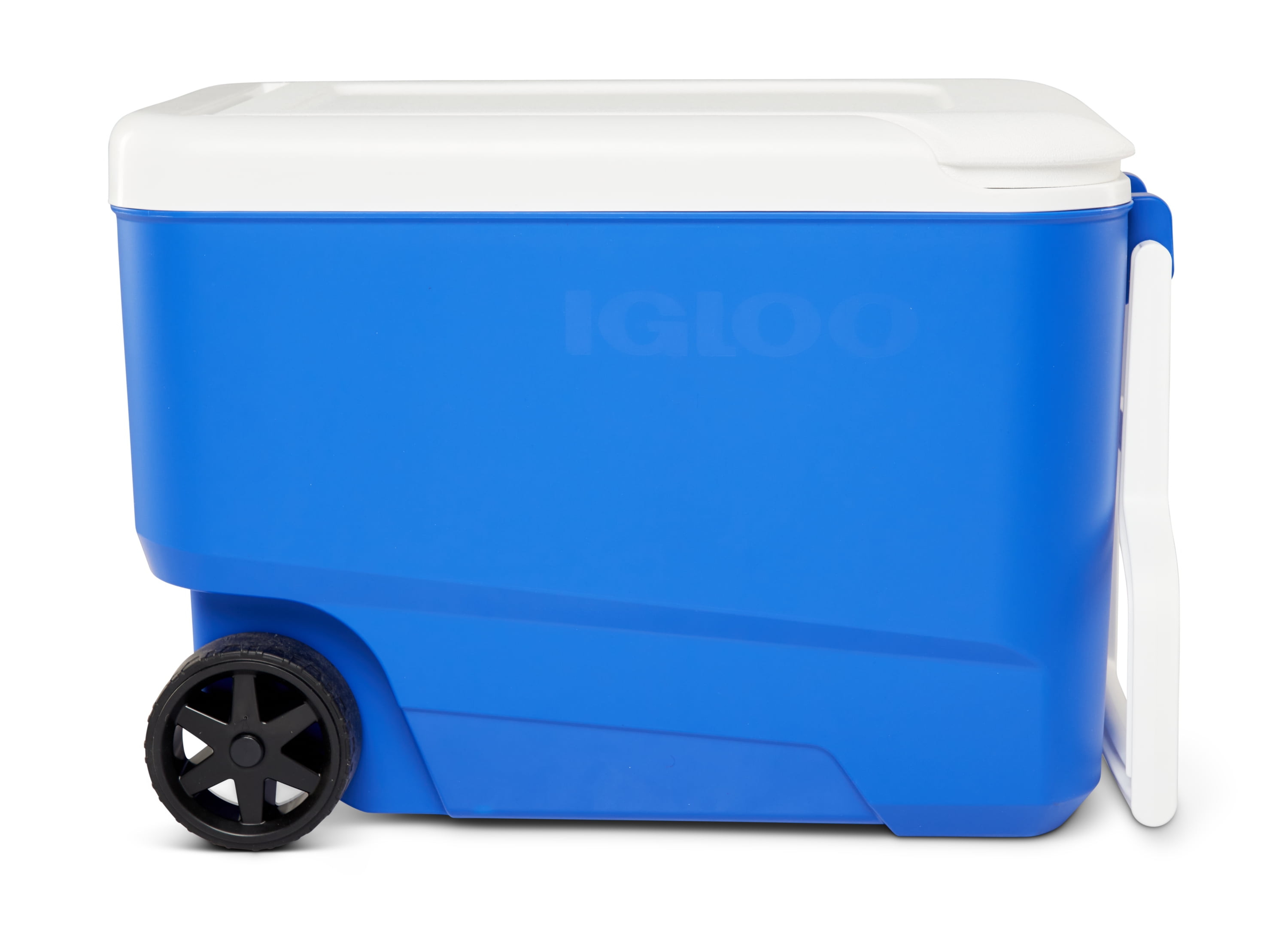 Cooler by Igloo 52 Qt Quantum Roller Cooler wheeled Ice Chest Brand New 