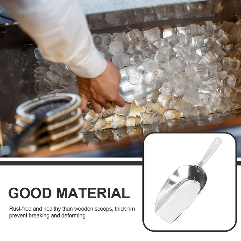 Ice Scoop, PP 11.8 Ice Maker Flour Cereal Sugar Handle Shovel White - Bed  Bath & Beyond - 36535822