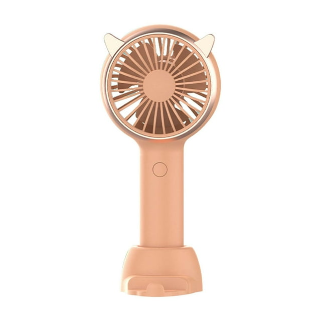C Handheld Small Fan Usb Rechargeable Mini Portable High Velocity Strong Wind 3 Wind Levels Adjustable Low Noise Powerful For Student Dormitory 5.7X2.6X1.7 In