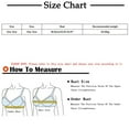 thumbnail image 4 of Idoravan Sports Bras for Women Plus Size Women's Ruched Sports Bras Padded Workout Tops Medium Support Crop Tops Free Size, 4 of 7