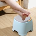 thumbnail image 3 of YOTQUSKI Small Stepping Stool, Kitchen Step Stool, Small Stool Chair, Single Step Stool, Low Stools for Sitting, Household Mini Stool for Bathroom, Home, Kitchen, Garden, 3 of 4