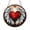 Acrylic 3.5 Inch, variant on Heart Angel Wings Stained Glass Suncatcher Window Hanging Sun Catcher Peaceful Spiritual Home Decor Gift