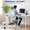 White, variant on MROOBEST Ergonomic Reclining Office Chair High Back Mesh Desk Chair with HeightAngle Adjustable Design White