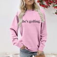 thumbnail image 2 of ZSQDM Women's Hoodless Sweatshirt Women Funny Hoodie Sweatshirt Pocket Crewneck Loose Women's Casual it is a Loose and Comfortable Sports Shirt with Print Polyester Women Blending Sweatshirt (M), 2 of 6