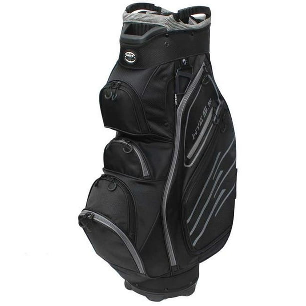 Hot-Z 02HOT55CT2011111111BKG01 5.5 Golf Cart Bag, Black & Gray 