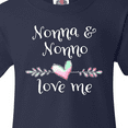 thumbnail image 4 of Inktastic Nonna and Nonno Love Me- Heart Grandchild Youth T-Shirt, 4 of 5