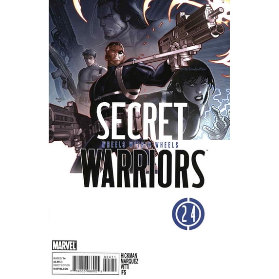 Secret Warriors #24 VF ; Marvel Comic Book