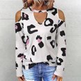 thumbnail image 2 of Wolfast Women's Solid Color Long Pocket Hoodies Solid Color Lantern Sleeve Long Sleeve Cardigan,White,L, 2 of 6