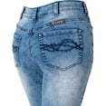 thumbnail image 4 of Cowgirl Tuff Western Jeans Womens Rip It 26 Reg Light Wash JRIPIT, 4 of 5