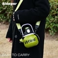 thumbnail image 3 of Sidagar 27 oz Insulated Stainless Steel Water Bottle with Straw and Carry Handle, Leak-Proof, Wide Mouth, Green, 3 of 9
