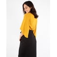 thumbnail image 2 of Blusa manga campana con cinto, 2 of 5