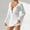 White, variant on Ovbmpzd Summer Swimsuit Coverups for Women Keyhole Long Sleeves Bikini Black Bathing Suit Sexy Hollowed Beach Dresses