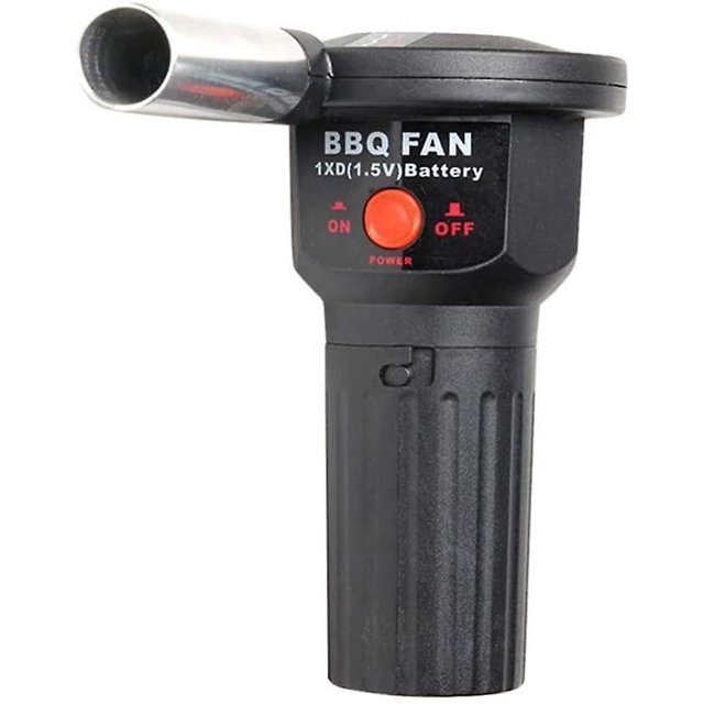 Ventilador de barbacoa, ventilador de barbacoa, pequeño ventilador de barbacoa eléctrico portátil, para barbacoas y picnics al aire libre Feliz Sencillez