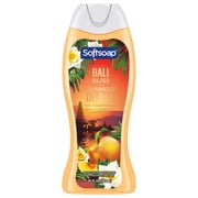 Softsoap Bali Bliss Moisturizing Body Wash, pH Balanced, Peach and Gardenia Scent, 20 fl oz