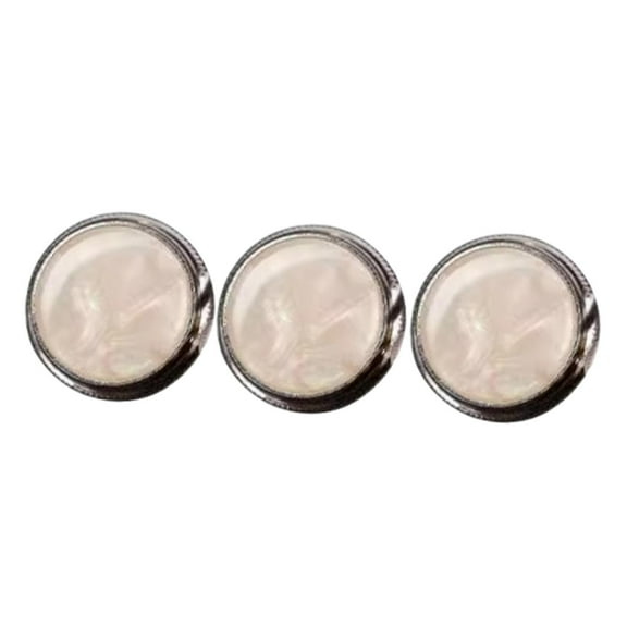 Kuntesetty 3 Pieces Trumpet Valve Caps Diameter 17mm Fluency Maintenance Finger Buttons