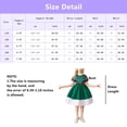 thumbnail image 3 of 4-9T Girls Christmas Princess Gown Dress Ugly Xmas Swing Party Casual Dress, 3 of 7