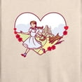 thumbnail image 3 of Wizard of Oz - Dorthy And Toto Heart - Women's Lightweight French Terry Long Sleeve Shirt, 3 of 5