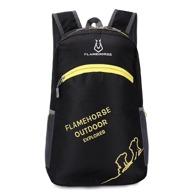 Mochila de senderismo y viaje ligera, plegable y resistente para