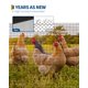 thumbnail image 2 of Historyli Malla Gallinero 1/2" 48in x 100ft, Acero Galvanizado Recubierto PVC, Negro, para Cercas/Jaulas, 2 of 8