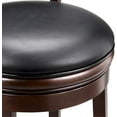 thumbnail image 5 of ZXNYH Swivel Pub Height Barstool 29 Inch Seat Height Black Set of 1, 5 of 8